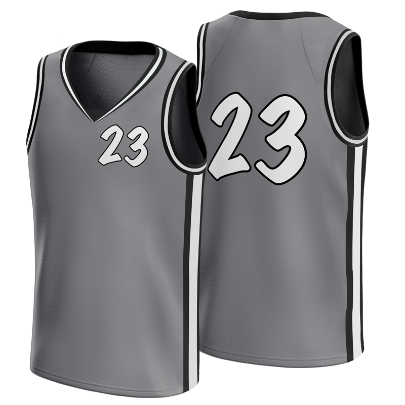 Grey Basketball Jerseys